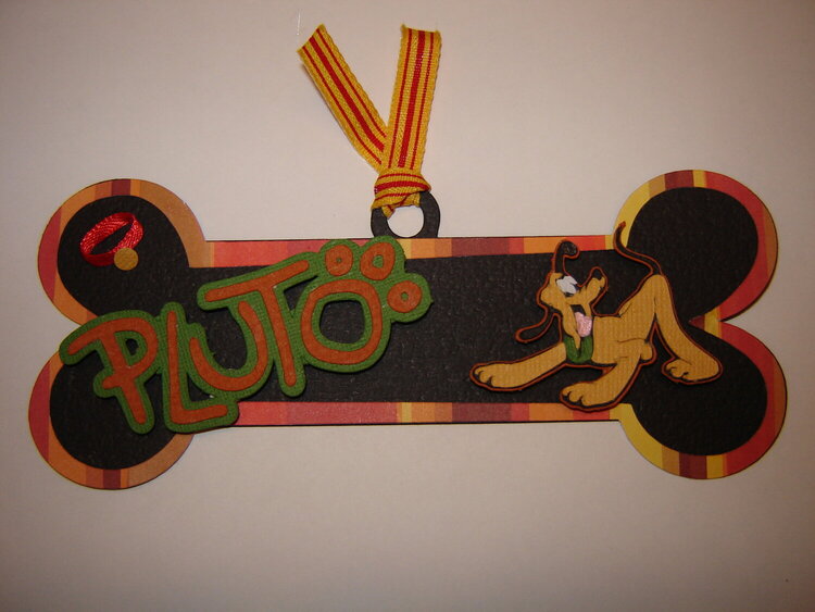 Pluto Tag for Taking it up a Notch - Disney Style