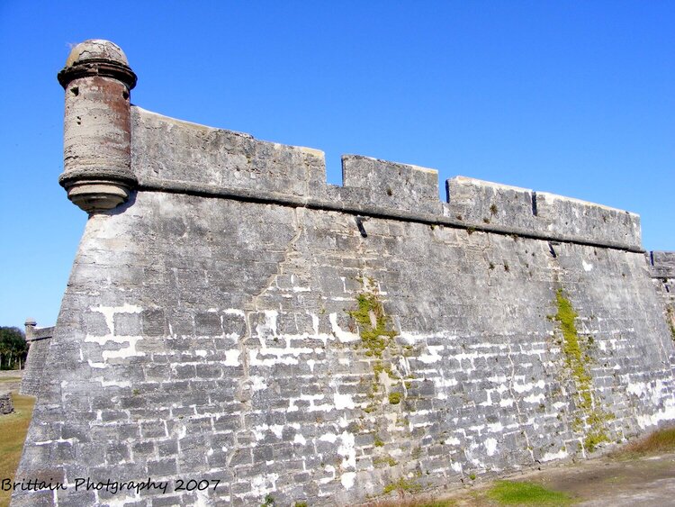 Castillo De San Marcos Fort in St Augustine