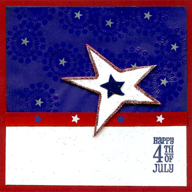 4th of July Card