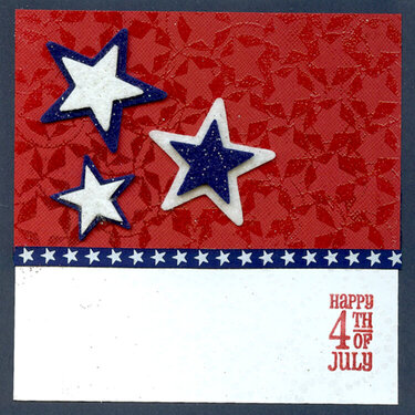 4th of July Card