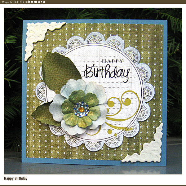 Happy Birthday Card (Mark Paper Company)