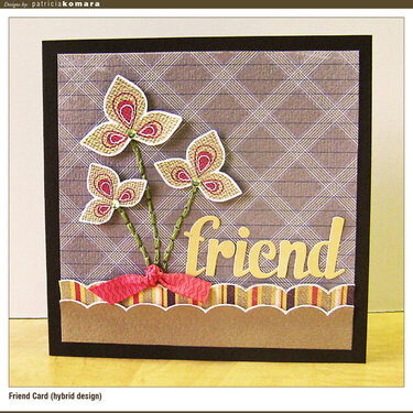 Friend Card (hybrid design)