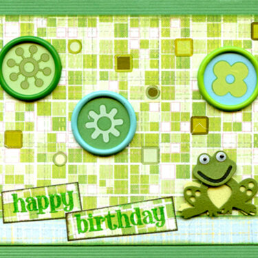Happy Birthday (frog)