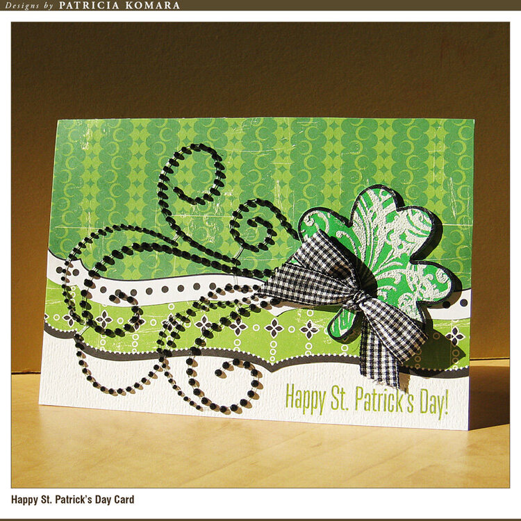 Happy St Patrick&#039;s Day Card