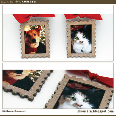 Mini Frames/Ornaments Tattered Angels CHA W 2010