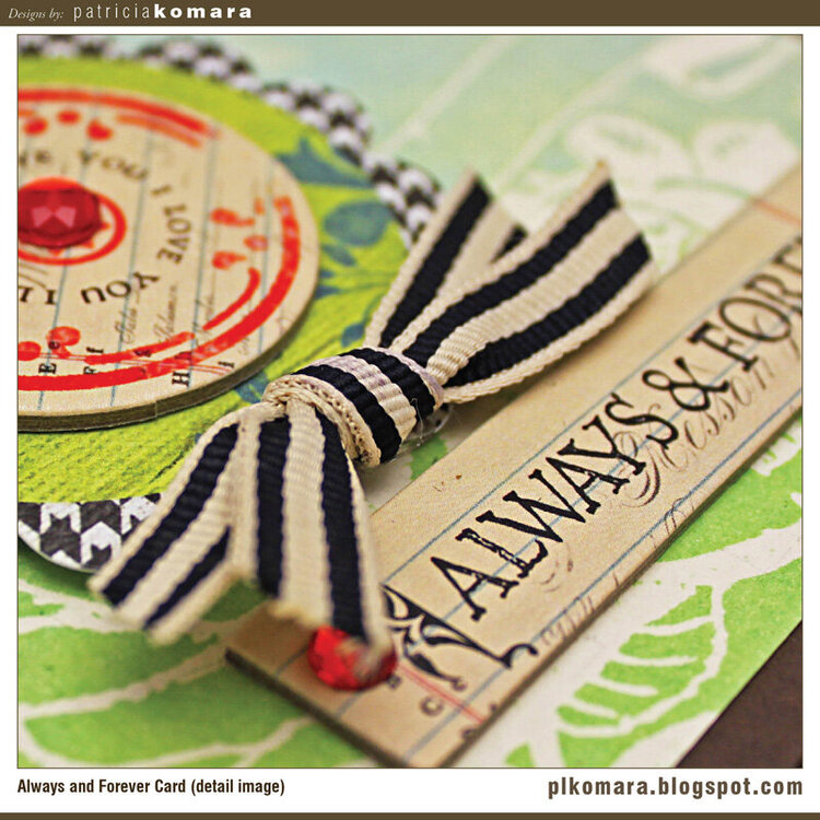 Always and Forever Card (detail images)