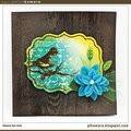 Blue Bird Card