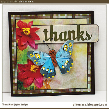 Thanks Card (hybrid project)