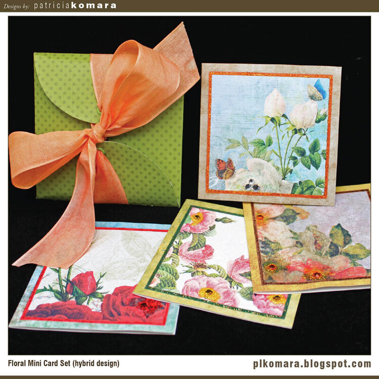 Floral Mini Card Set
