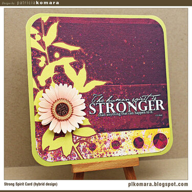 Strong Spirit Card (hybrid design)