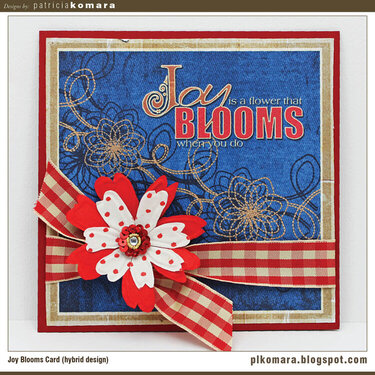 Joy Blooms Card