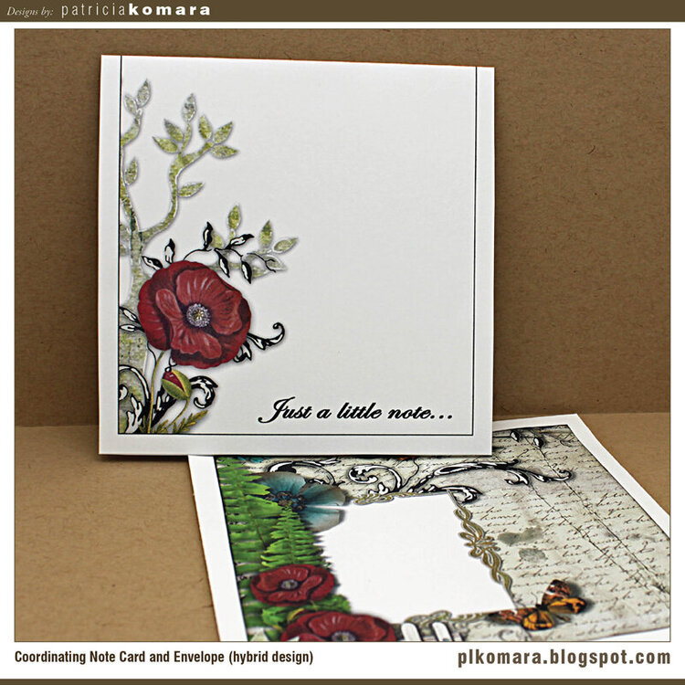 Note Card and Envelope (hybrid)