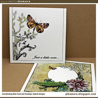 Note Card and Envelope (hybrid)