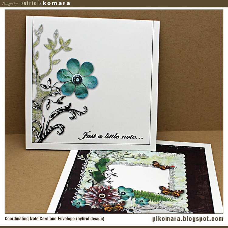 Note Card and Envelope (hybrid)