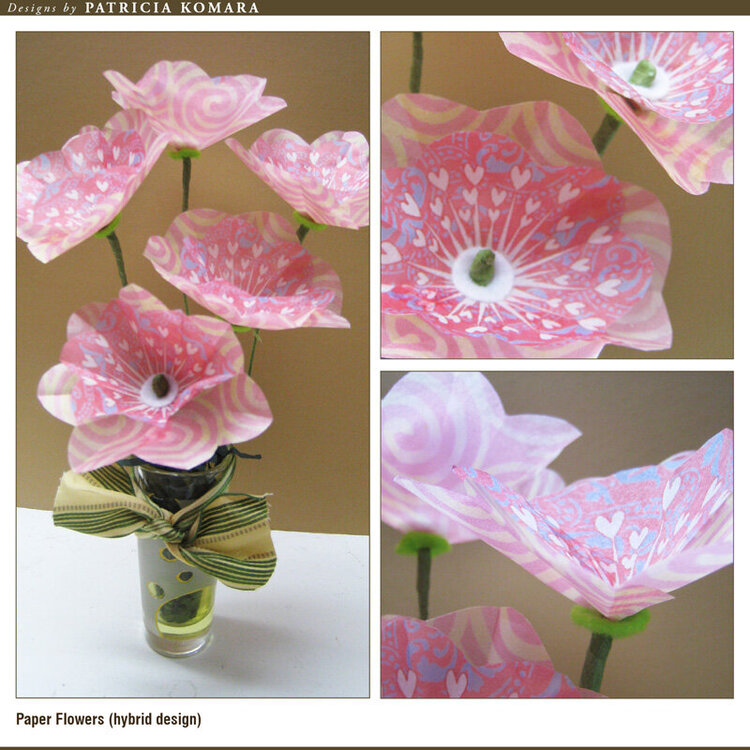 Paper Flowers (hybrid design)