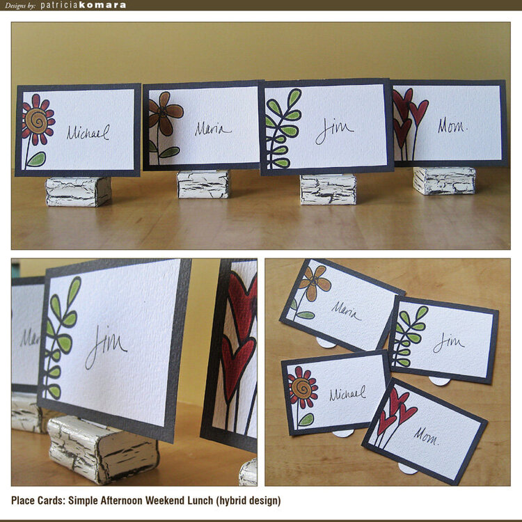 Simple Place Cards