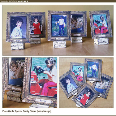 Photo Place Cards