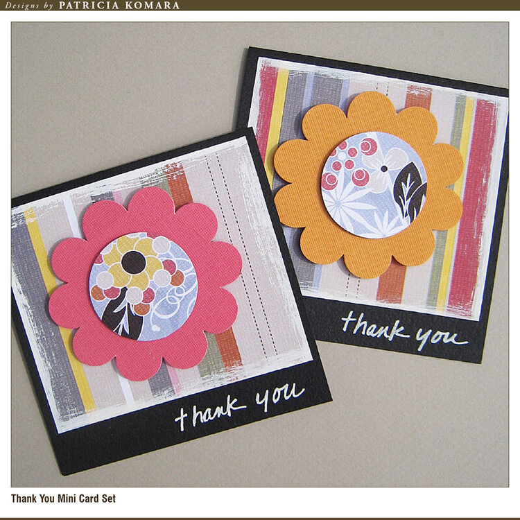 Thank You Mini Card Set &#039;GCD Studios&#039;