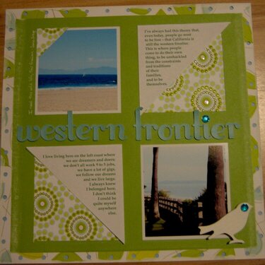 Scrapbooking From The Inside Out Jul 08 Kit - Western Frontier