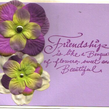 Friendship/Thank You Card