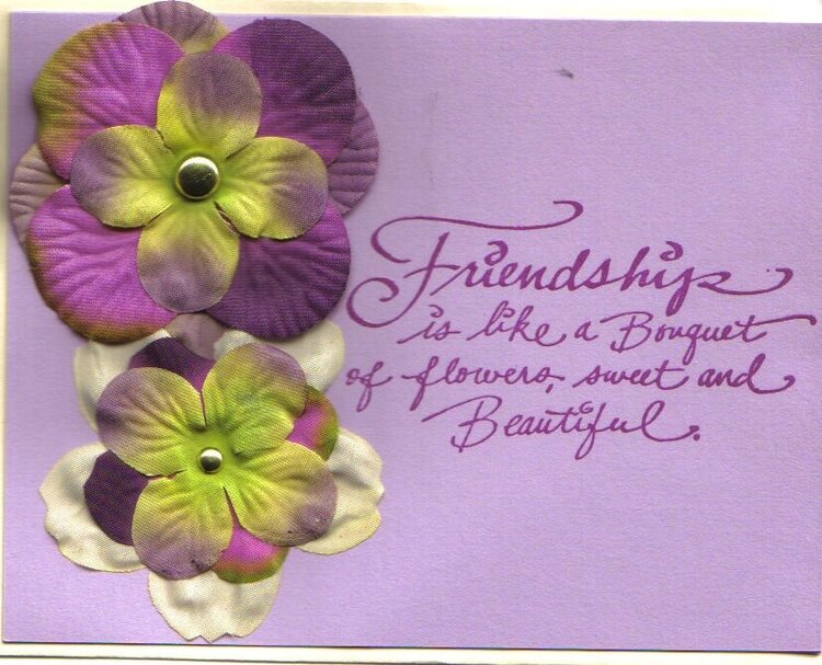 Friendship/Thank You Card