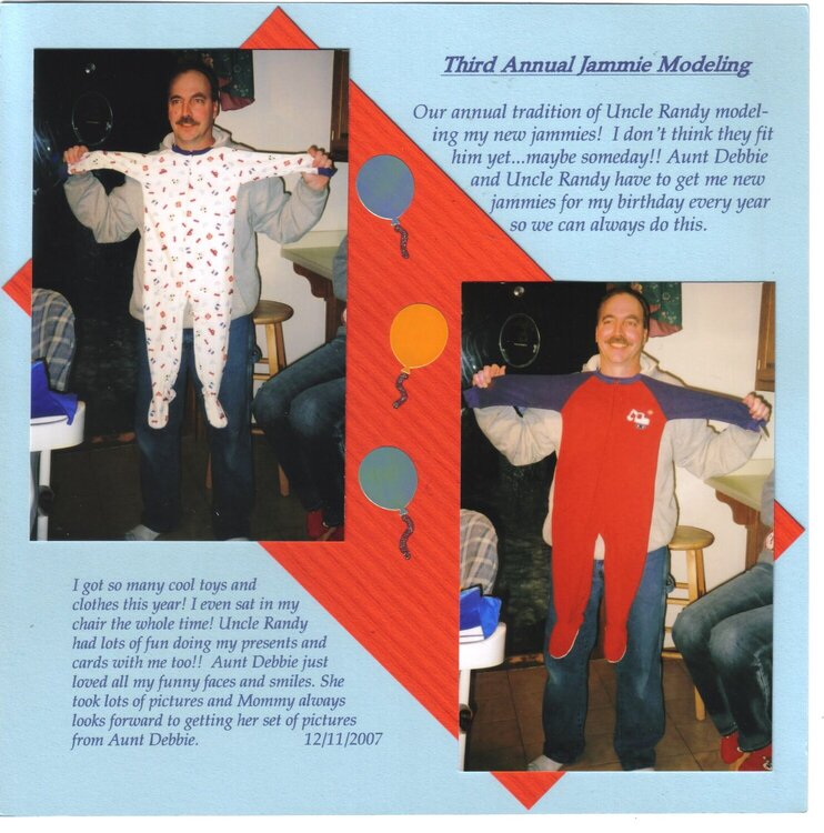 Third Annual Jammie Modeling