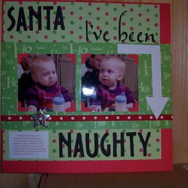 Santa I&#039;ve been naughty