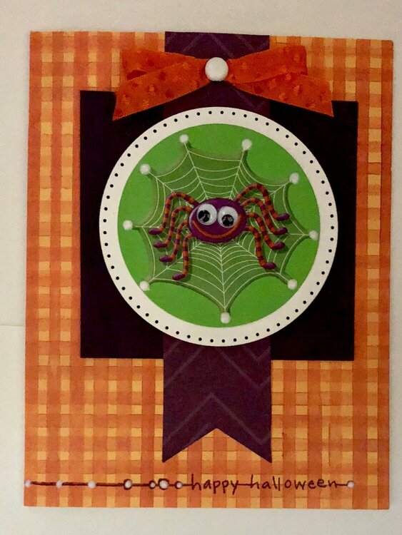 Circle Spider Card