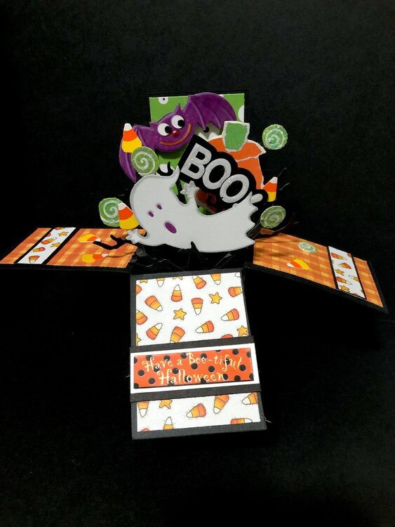 Pop Up Box Card - Halloween Theme