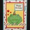 Party Toad Birthday Card Front