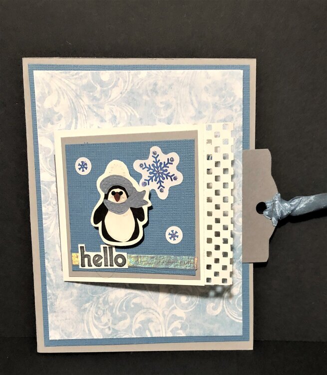 Penguin Flip Card Front