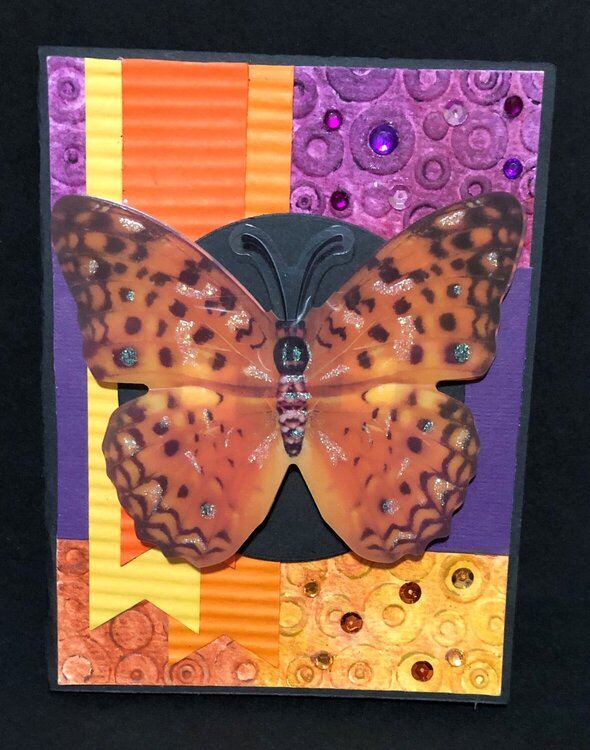 Big Butterfly Card #1