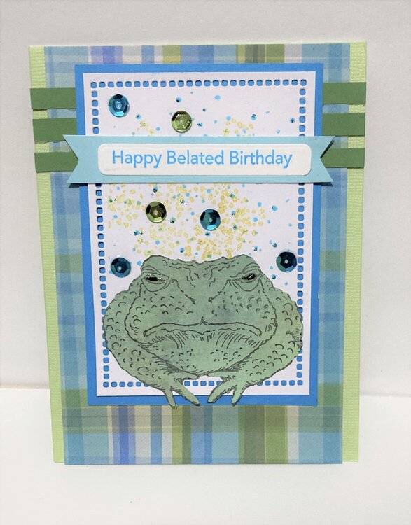 Toadly Didn&#039;t Forget Your Birthday Card