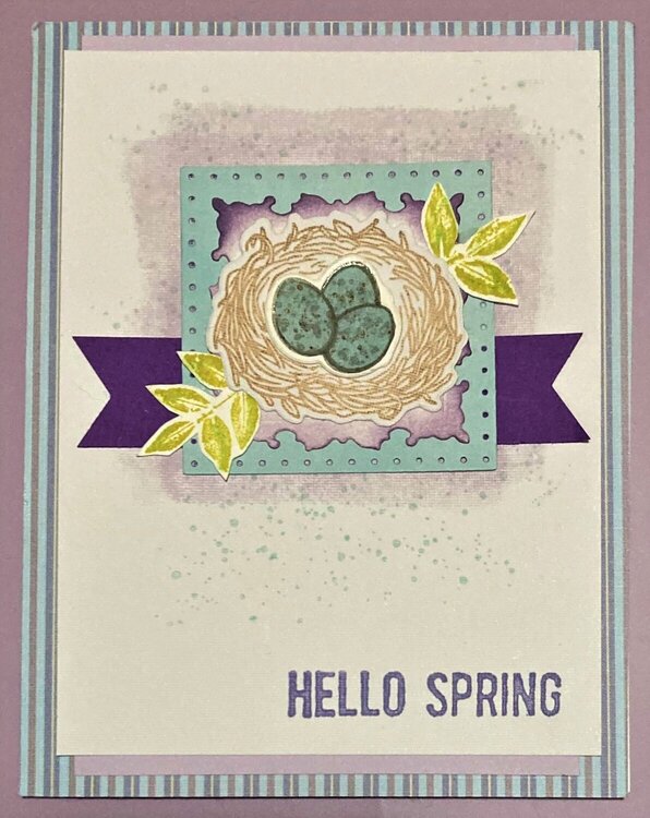 Robin Egg Spring Card