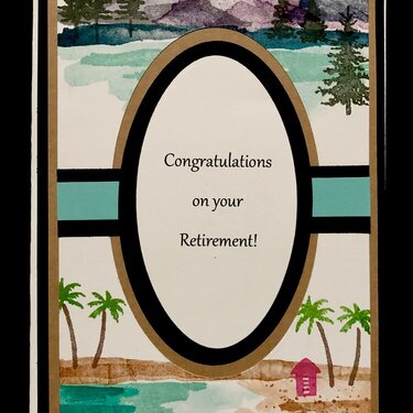 Permanent Vacation Retirement Card