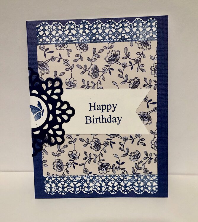 Blue Birthday Card Requested #7