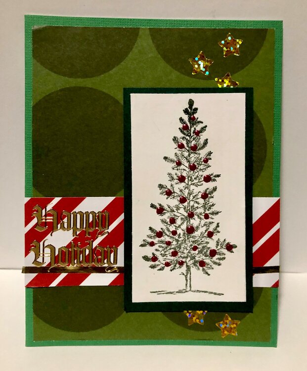 Happy Holiday Tree Card