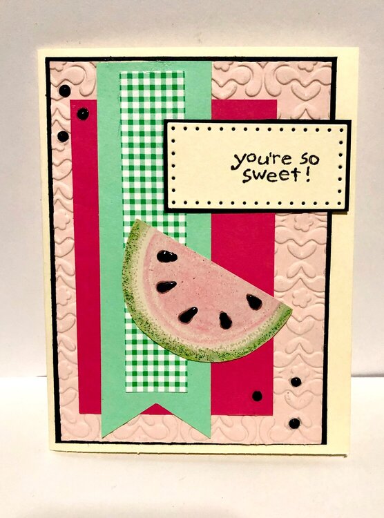 Watermelon Sweet Card