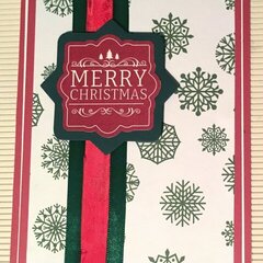 Merry Christmas Strips Card