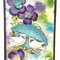 Violet Flower Card