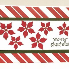 Poinsettia Dance Christmas Card