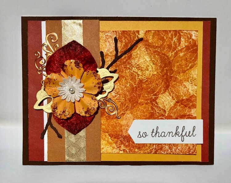 Autumn Thankful Card