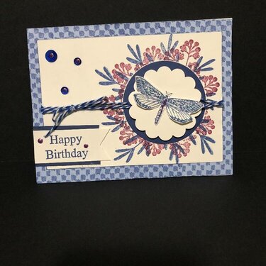 Blue Birthday Requested Card #5