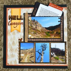 Hell Canyon Journaling Pocket
