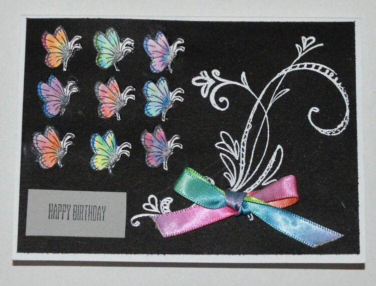 Butterflies Unite Birthday Card