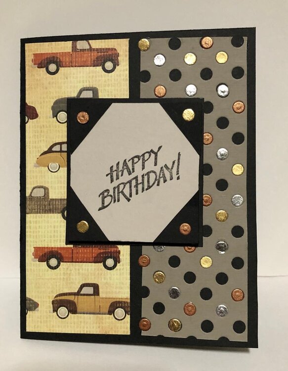 Dots and Vroom Vrooms Card