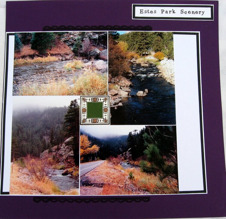 Estes Park Scenery right page