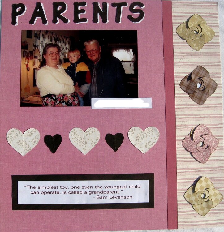 Grandparents right page