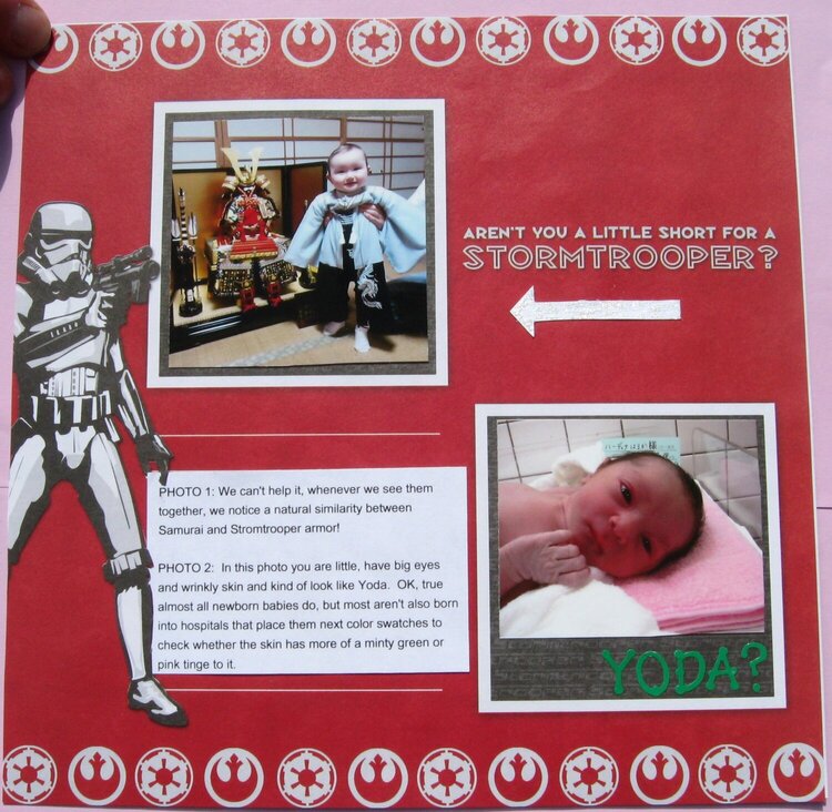 Jedi Baby Album page 4