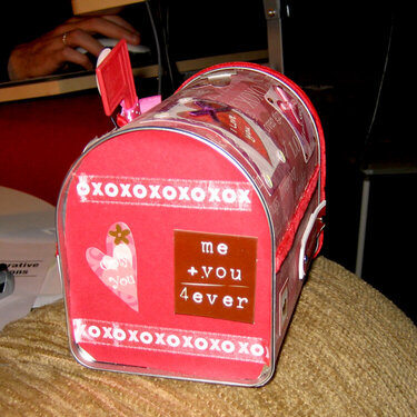 Valentines Mailbox Back
